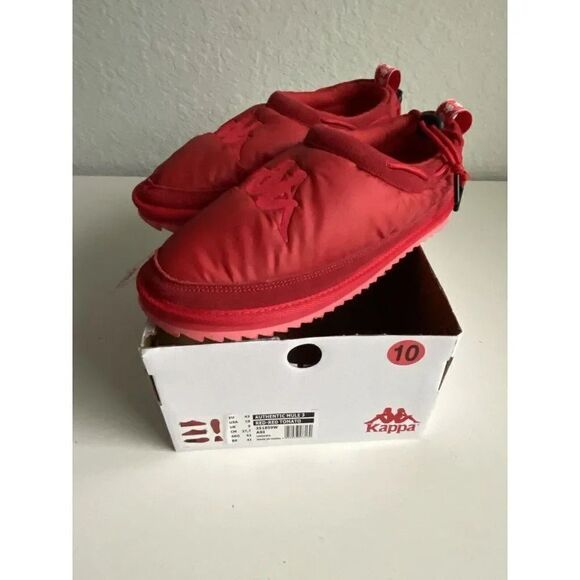 KAPPA Authentic MULE 3 Slip On Sandals Tomato Red Unisex Men’s Sz 10 Box No Lid - Picture 11 of 12